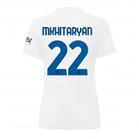 Fotbalové Dres Inter Milan Henrikh Mkhitaryan #22 Dámské Venkovní 2023-24 Krátký Rukáv
